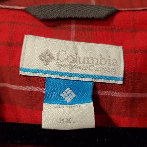 Columbia Sportswear Company Red Button Down Long Sleeve Men’s Shirt XXL - Picture 3 of 5